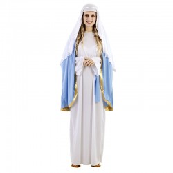 Disfraz Virgen Maria para mujer talla ML