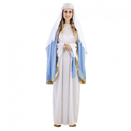 Disfraz Virgen Maria para mujer talla ML