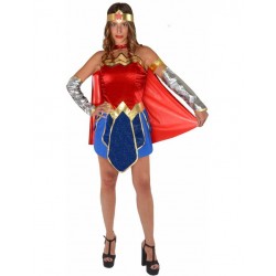Disfraz Wonderwoman mujer maravilla para mujer tallas original