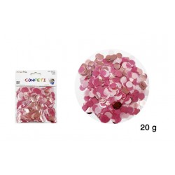 Confeti tonos rosas 20 gr
