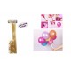 Varillas para globos oro 10 uds 41 cm