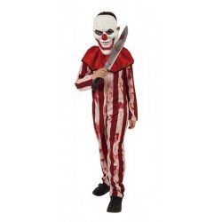 Disfraz payaso tarado infantil para halloween tallas