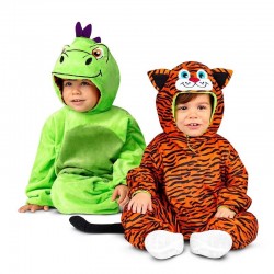 Disfraz dragon tigre reversible para bebe tallas