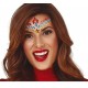 Joyas faciales super heroina con adhesivo