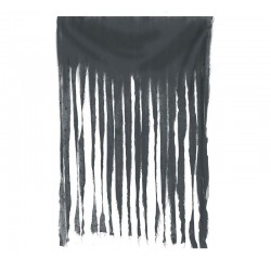 Cortina tela gris para decoraciones terror 100x200 cm