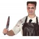 Cuchillo cocina con sangre halloween 35 cm