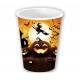 Vasos calabaza halloween 6 uds de 11 cm