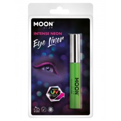 Eye liner verde intenso neon 10 ml moon brilla luz UV