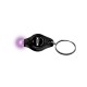 Llavero con luz negra UV carga pintura glow 395nm