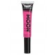 Mascara de ojos rosa UV neon