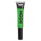 Mascara de ojos verde UV neon