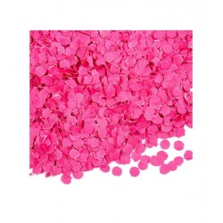 Confeti redondo rosa oscuro 1 cm 100 gr