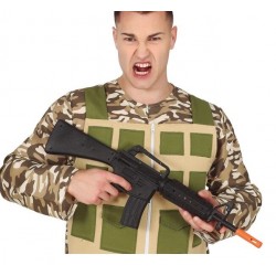 Rifle francotirador ak 77 cm juguete plastico