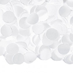 Confeti blanco 1 kg color blanco (no gris)