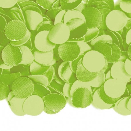 Confeti verde lima 1 kg copo fino