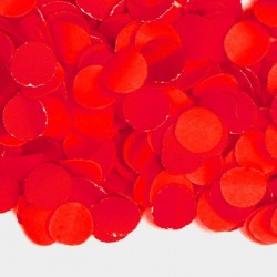 Confeti rojo 100 gr copo fino