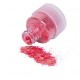 Purpurina super brillante rosa Crystal Flakes 8 gr grimas