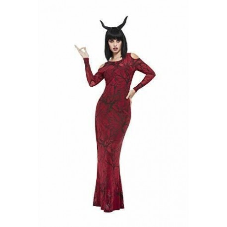 Disfraz diabla roja para mujer talla L