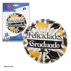 Globo feilicidades graduado 45 cm