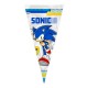 Banderin Sonic cumpleanos triangular 3 mt