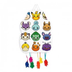 Piñata Pokemon cumpleaños 33x46 cm