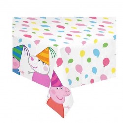 Mantel Peppa pig cumpleaños 120x180 cm