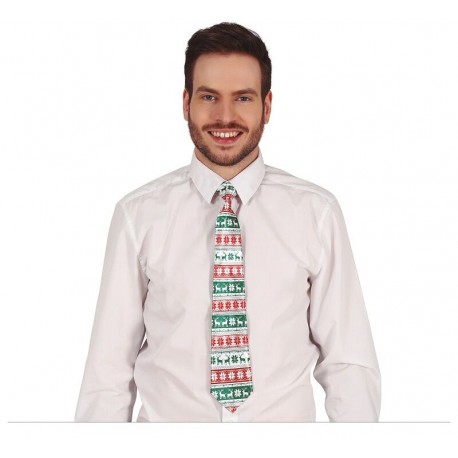 Corbata navidena graciosa para navidad 45 cm