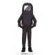 Disfraz Astronauta Among Us negro para nino talla 5 6 anos