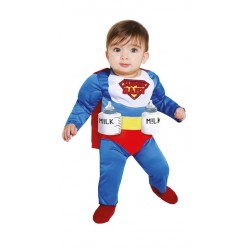 Disfraz superbaby man para bebe talla 18 24 meses