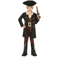 Disfraz capitan pirata para nino tallas