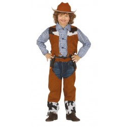Disfraz vaquero del oeste para niño tallas
