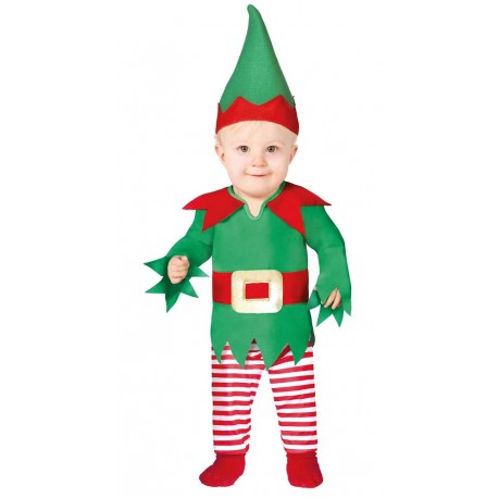 Disfraz elfo para bebe talla 12 18 meses