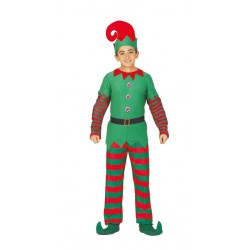 Disfraz Elfo de navidad para niño tallas