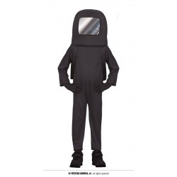 Disfraz Astronauta negro para nino talla 5 6 anos