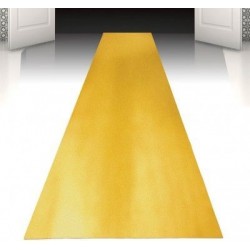 Alfombra oro para decoracion 8 450x60 cm