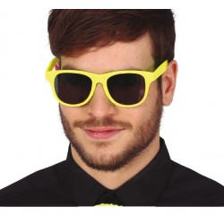 Gafas pasta neon amarilla