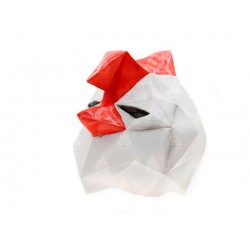 Mascara Origami Gallo baile bodas