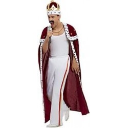 Disfraz Fredie Mercury Queen deluxe talla L rey