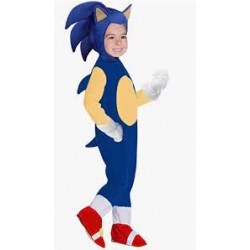 Disfraz Sonic para bebe 1 2 anos