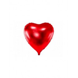 Globo corazon rojo 72 cm foil