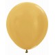 Globo R18 oro rosa Sempertex 45 cm 6 uds