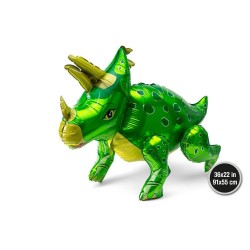 Globo dinosaurio Triceratops 55x91 cm aire