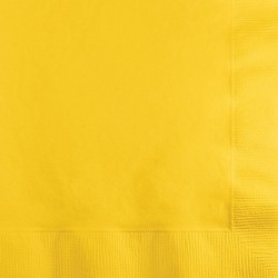 Servilletas amarillas 20 uds 33 cm