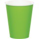 Vasos verde lima 8 uds