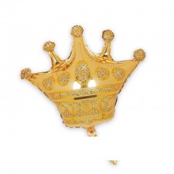 Globo corona rey mago 100x90 cm