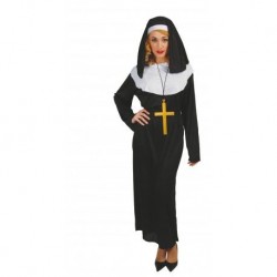 Disfraz monja para mujer talla M 42 44