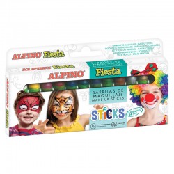 Estuche 12 barras de maquillaje alpino 5 gr