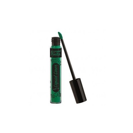Maquillaje liquido al agua verde con aplicador