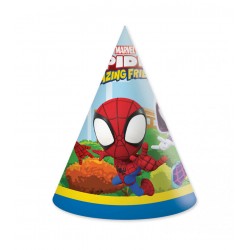 Gorros Spidey and friends 6 uds cumpleanos