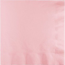 Servilletas rosa pastel 20 uds 33 cm